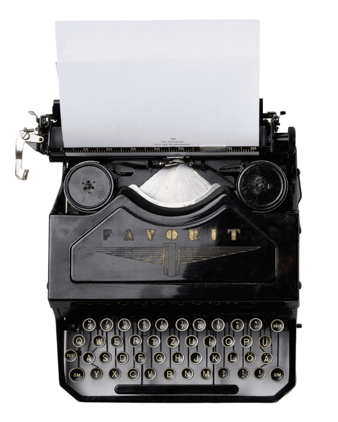 Write For Us: Typewriter Image