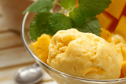 Orange Mango Ice Cream
