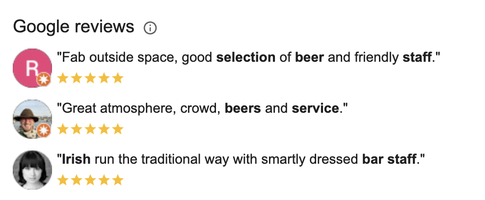 Blythe Hill Tavern Google Reviews